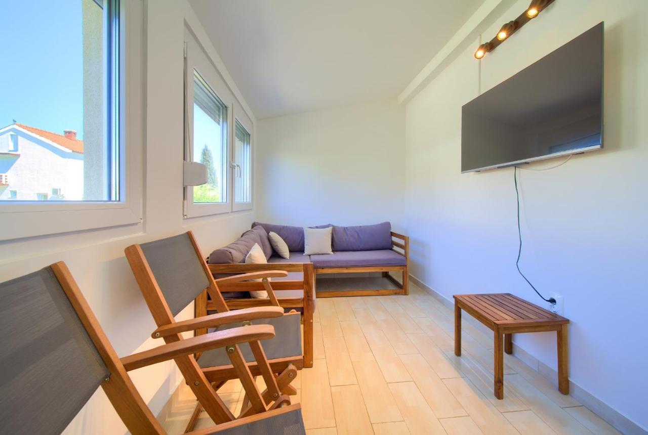 Seascape Apartment Krk Town Bagian luar foto