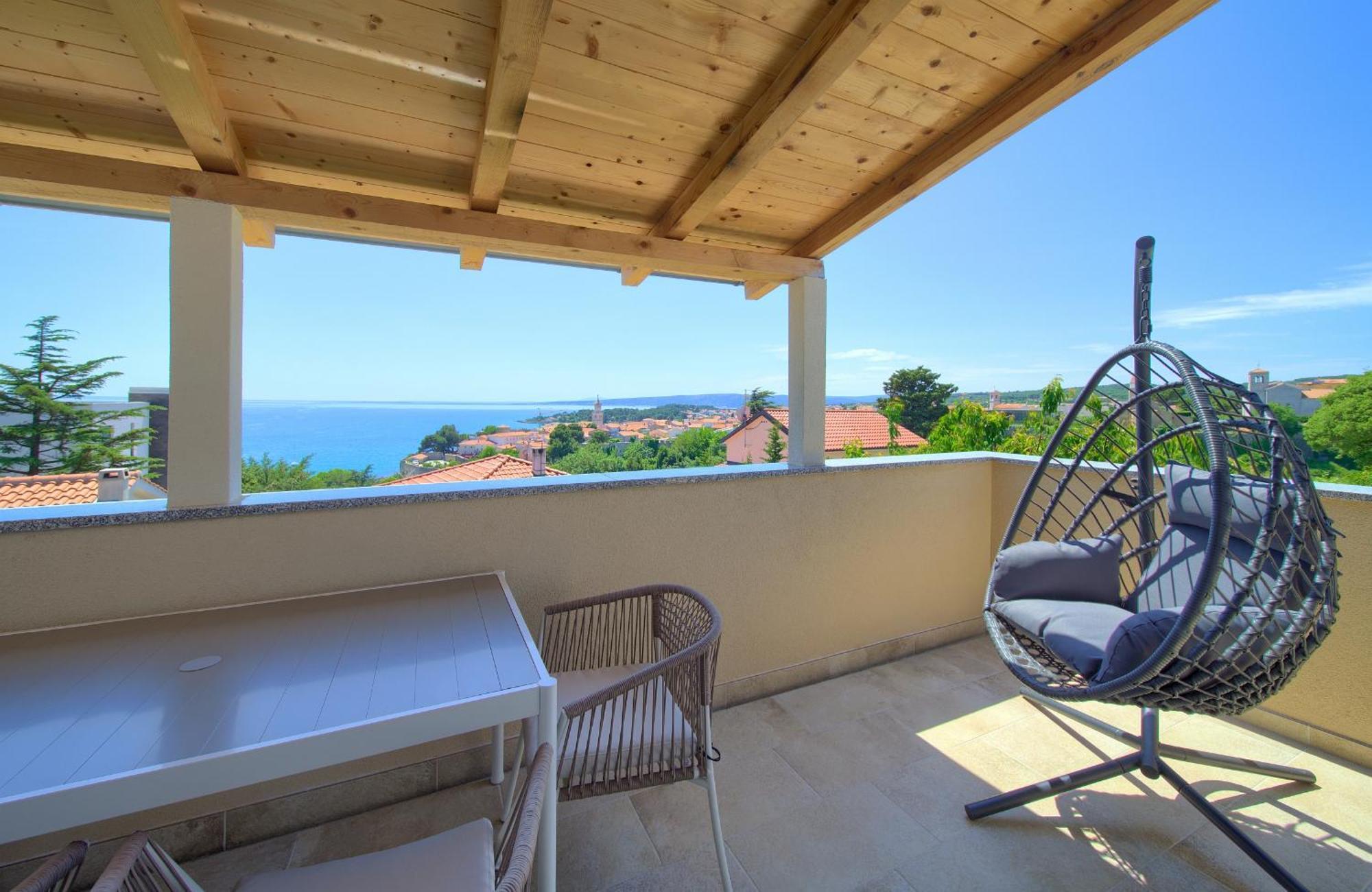 Seascape Apartment Krk Town Bagian luar foto