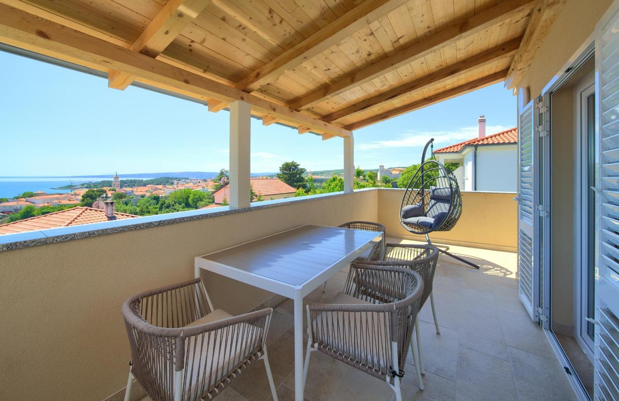 Seascape Apartment Krk Town Bagian luar foto